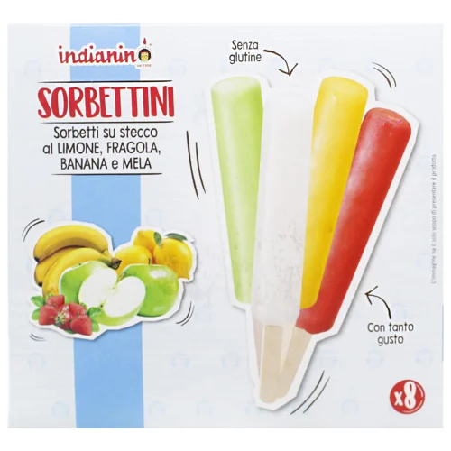 Морозиво Gelato d'Italia міні-сорбети 8шт*40г