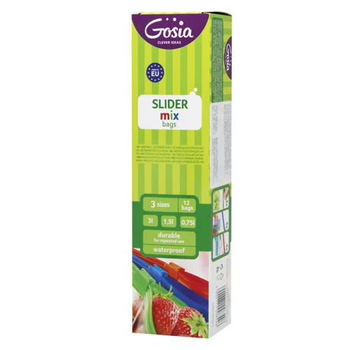 Пакети для харчових продуктів Gosia із затяжкою