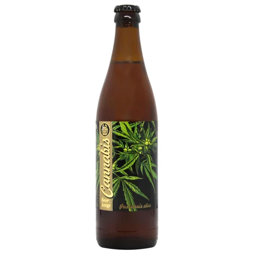 Пиво Cannabis Semi-Dark 5% 0,5л