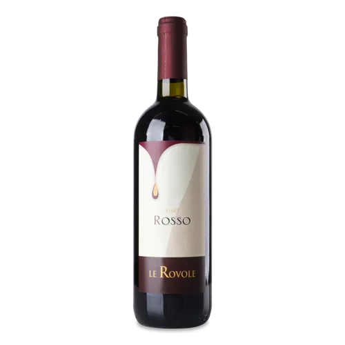 Вино Червоне Напівсолодке Le Rovole, в/ґ, 0.75л, 11%