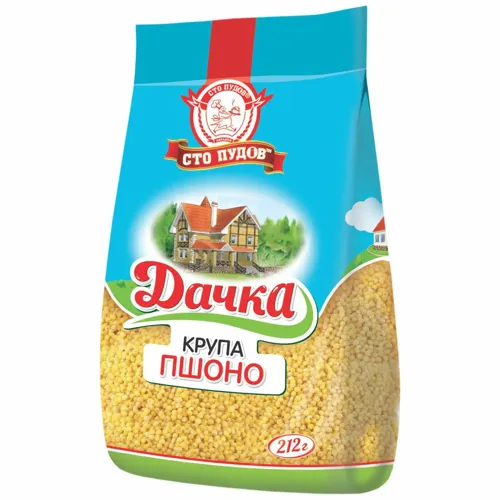 Крупа пшоно Сто Пудів Дачка 212г