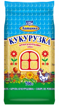 Крупа Хатинка кукурудзяна дрібна extra В*, 0,7кг