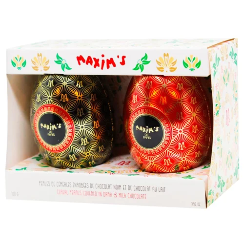 Шоколадні яйця міні Великодня колекція ТМ MAXIMS 100 г