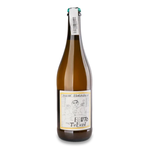 Вино ігристе Valli Unite Brut & The Beast Bianco 2019
