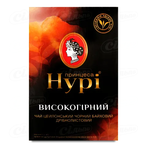 Чай чорний «Принцеса Нурі» «Високогірний», 85г