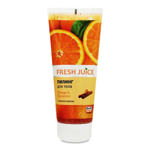 Пілінг Для Тіла Orange&Cinnamon Fresh Juice, Натуральний, 200мл