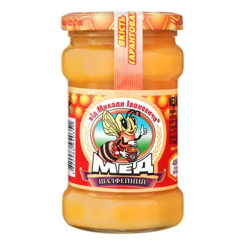 Мед шавлієвий від Миколи Івановича с/б 400г