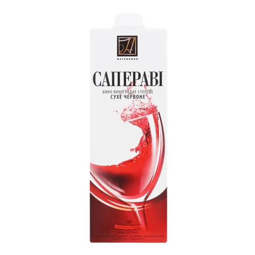 Вино Натхнення Сапераві 1л т/пак. червон. сух.