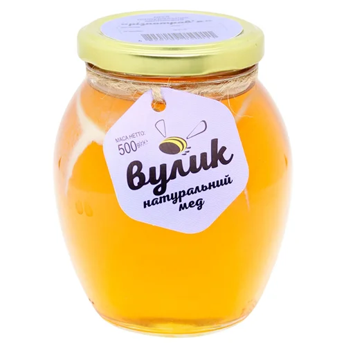 Мед Вулик різнотрав'я 500г