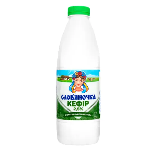 Кефір 2,5% Слов'яночка 870г
