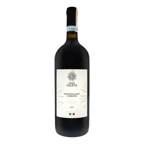 Вино 1.5л 12.5% червоне сухе Montepulciano d'Abruzzo Gran Soleto пл