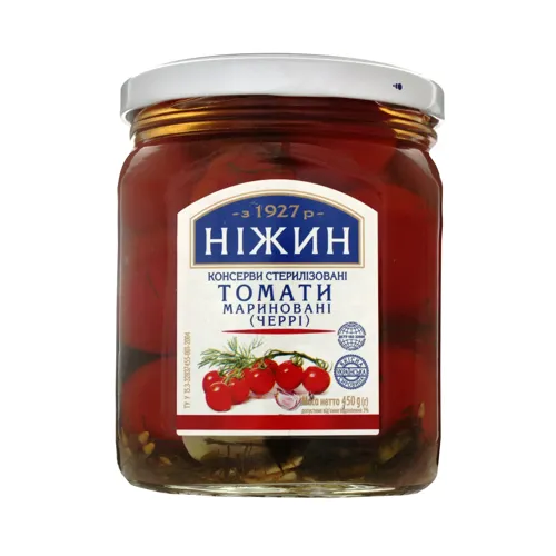 Томати мариновані «Черрі» 450г