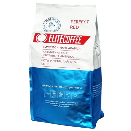 Кава EliteCoffee Perfect Red в зернах 1кг