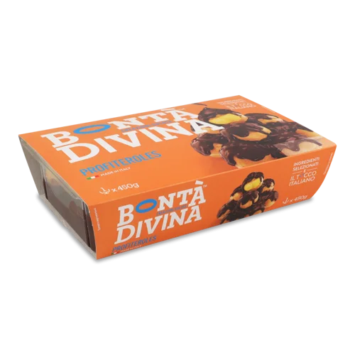 Десерт Профітролі Bonta Divina, к/у 450г