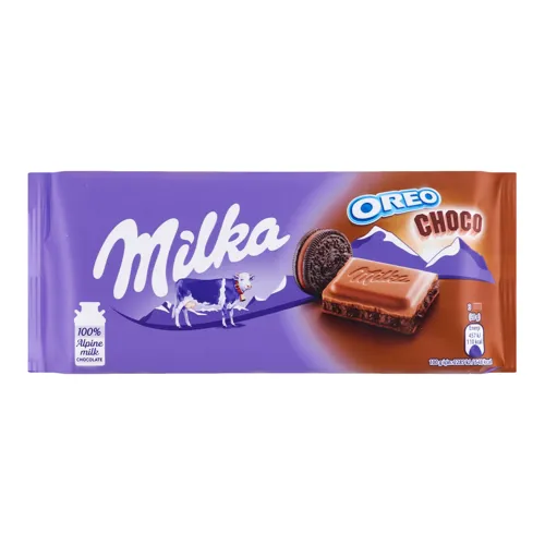Шоколад молочний Choco Oreo Milka м/у 100г