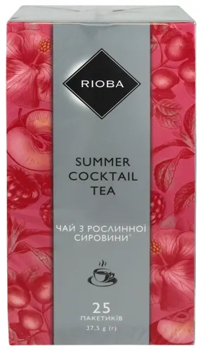 Чай з рослинної сировини Summer Cocktail Rioba к/у 25х1.5г