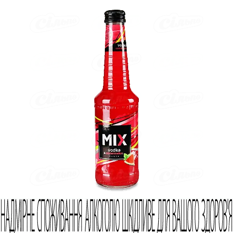 Напій слабоалкогольний MIX горілка-кавун, 0,33л