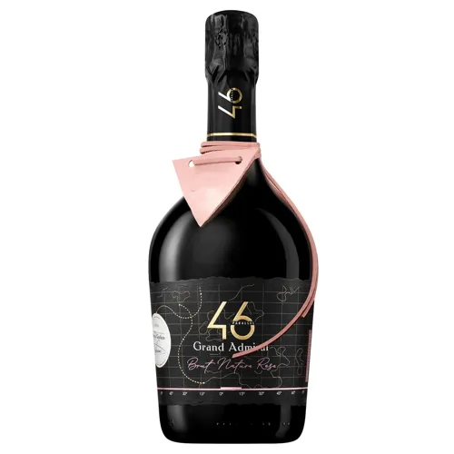 Вино Grand Admiral Extra Brut рожеве брют 12,6% 0,75л