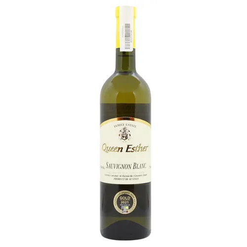 Вино Queen Esther Sauvignon Blanc біле сухе 11% 0,75л