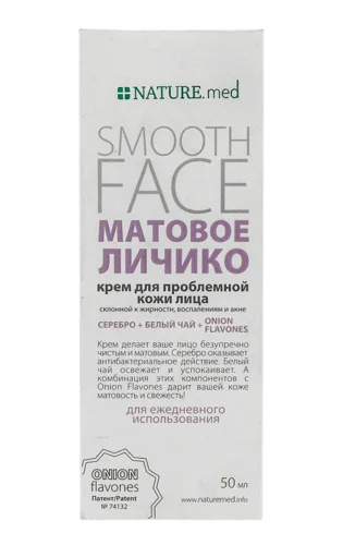 Крем Для Проблемної Шкіри Матове Личико Nature.Med, В/ґ, 50мл