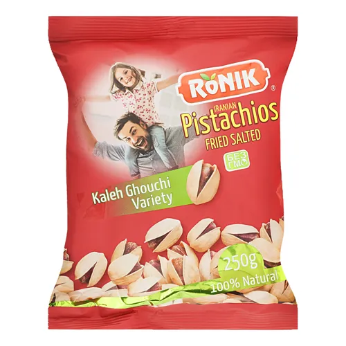 Фісташки смажені солоні Kaleh Ghouchi Variety Ronik м/у 250г