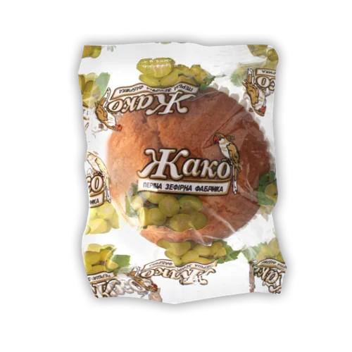 Кекс Вищого Ґатунку Жако З Изюмом, В/к, Індивідуальна Упаковка, 100г