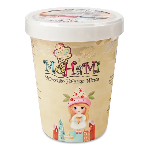 Морозиво Плодово-Ягідне Лісова Ягода Монамі В/ґ, Відро 500г