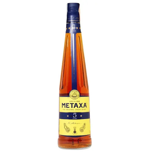 Бренді Metaxa 5 років 38% 0,7л
