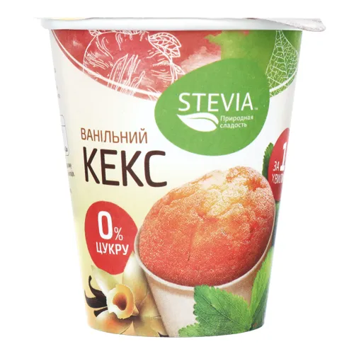Суміш для приготування кексів суха Кекс ванільний Stevia ст 40г