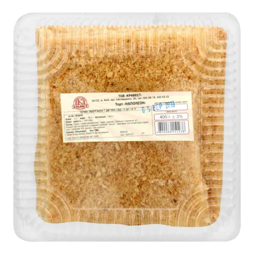 Торт Кравест Наполеон 400г