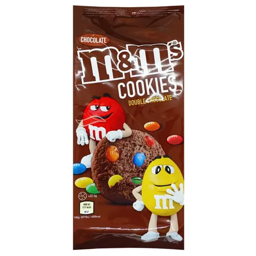 Печиво M&M's з подвійним шоколадом 180г