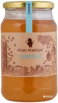 Мед липовий Медик Ведмедик 1.1 кг