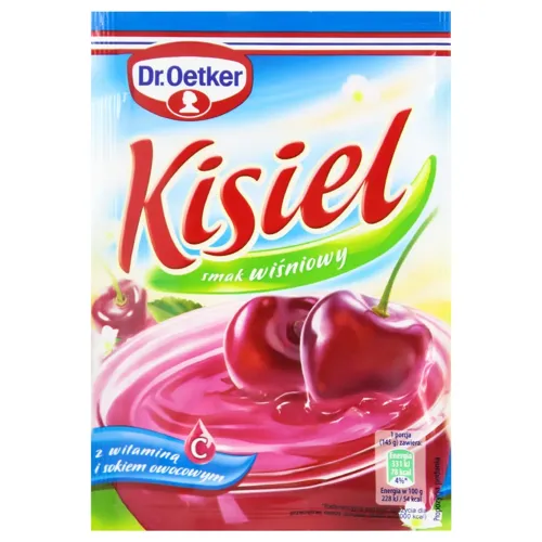 Кисіль Dr.Oetker зі смаком вишні 38г