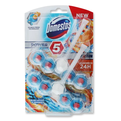 Блок для Очищення Унітаза Лотос і Апельсин Подвійний Аромат Пауер 5 Domestos 2х55г