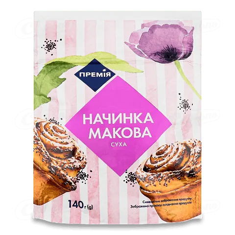 Начинка макова суха «Премія»®, 140г
