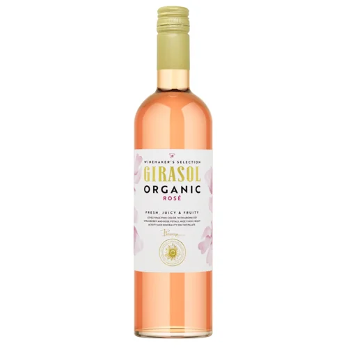 Вино Girasol Organic рожеве сухе 13% 0,75л