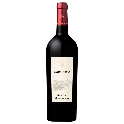 Вино Mouton Haut Medoc червоне сухе 13% 0,75л