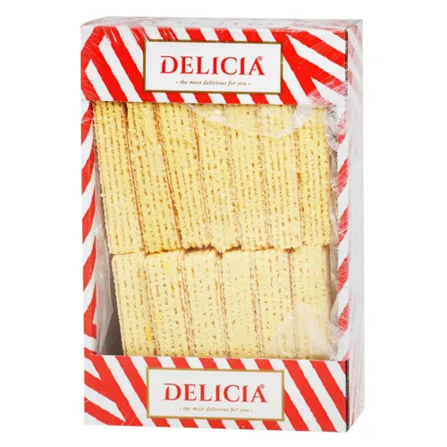 Вафлі Delicia Ритм зі смаком лимону 350г