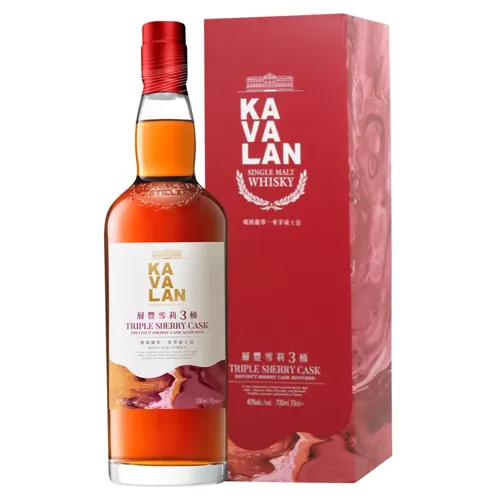 Віскі Kavalan Triple Sherry Cask 40% 0,7л