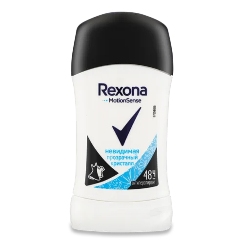 Антиперспірант-олівець Rexona Прозорий Кристал, 40 мл