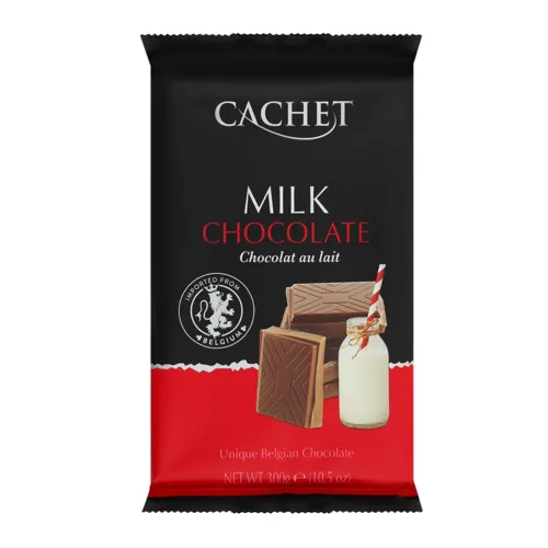 Шоколад молочний CACHET 300г