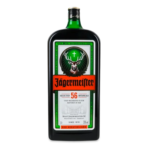 Лікер 3л 35% Jagermeister пл, напівкопчений