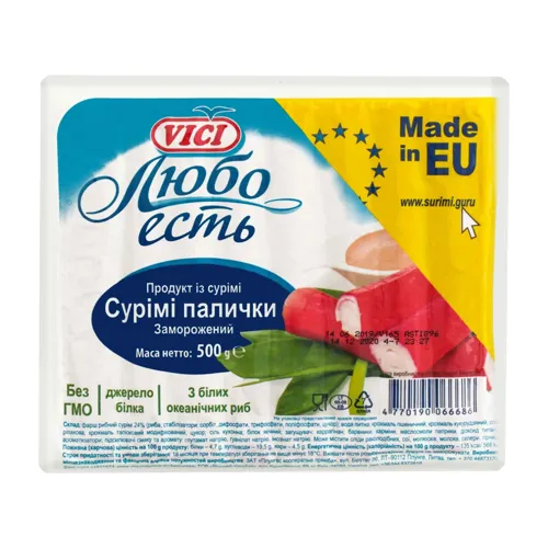 Сурімі палички «Любо єсть» Vici 500г