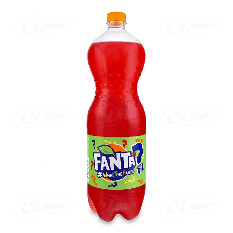 Напій соковмісний Fanta WTF Strawberry&Kiwi сил/г, 1,5л
