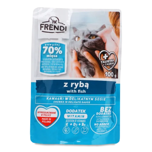 Корм для котів Frendi з рибою