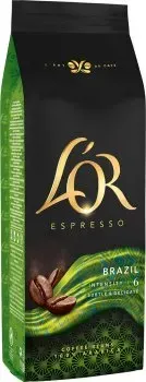Кава в зернах L'OR Espresso Brazil 100% Арабіка 1 кг