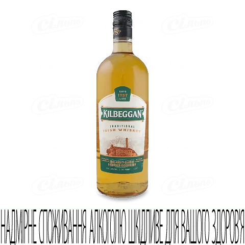 Віскі Kilbeggan Irish Whiskey, 1л