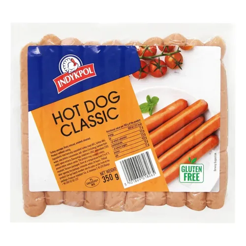 Сосиски Indykpol Хот-дог класичні з індичого м'яса 350г