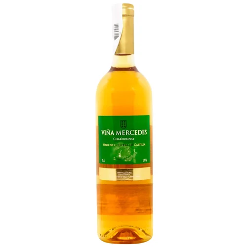 Вино Vina Mercedes Chardonnay біле сухе 12% 0,75л