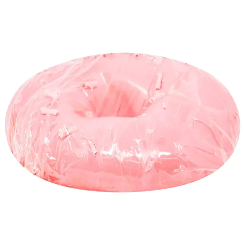 Бейгл з рожевою глазур'ю 80г